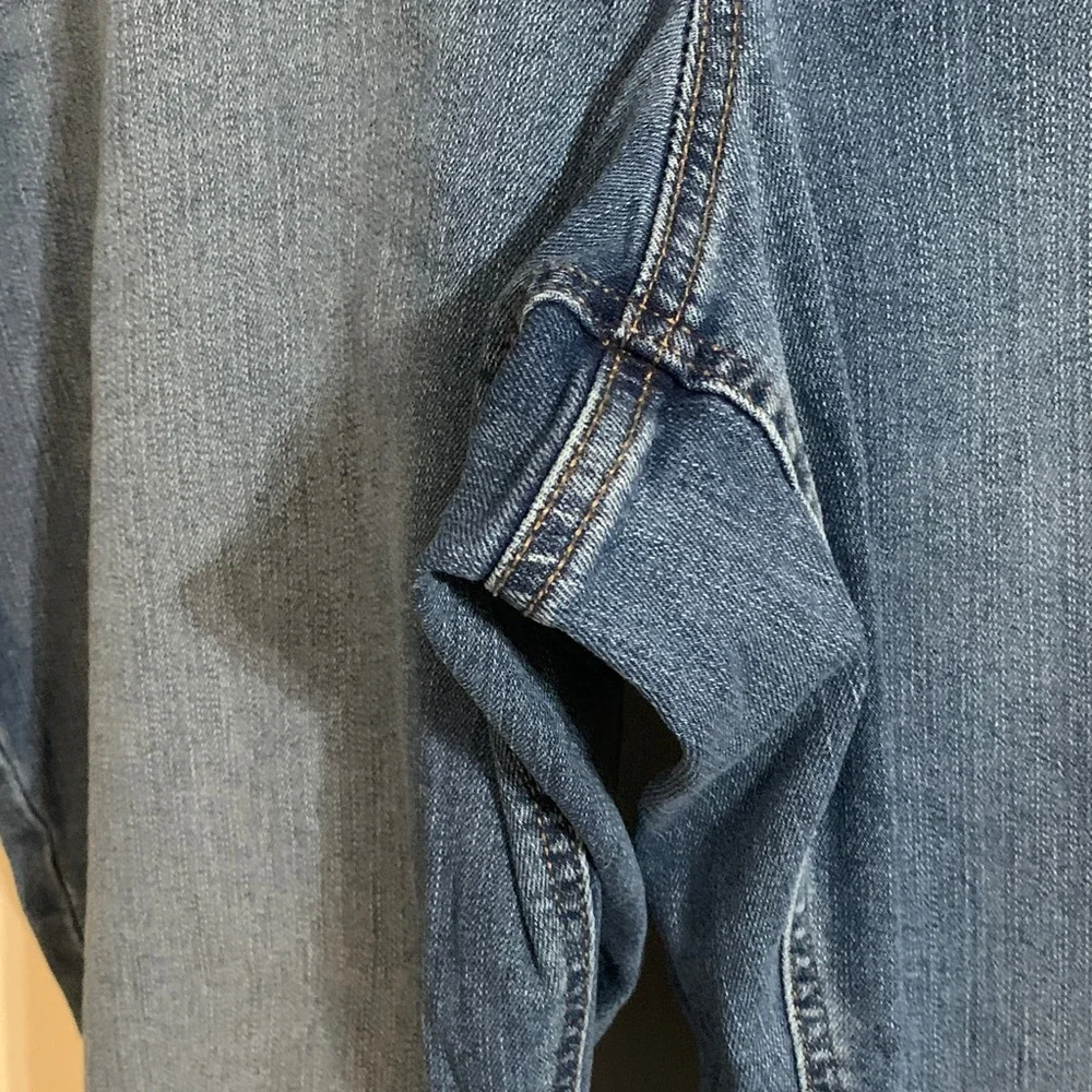 Terra & Sky Classic Blue Straight Leg Jeans - Picture 3 of 5